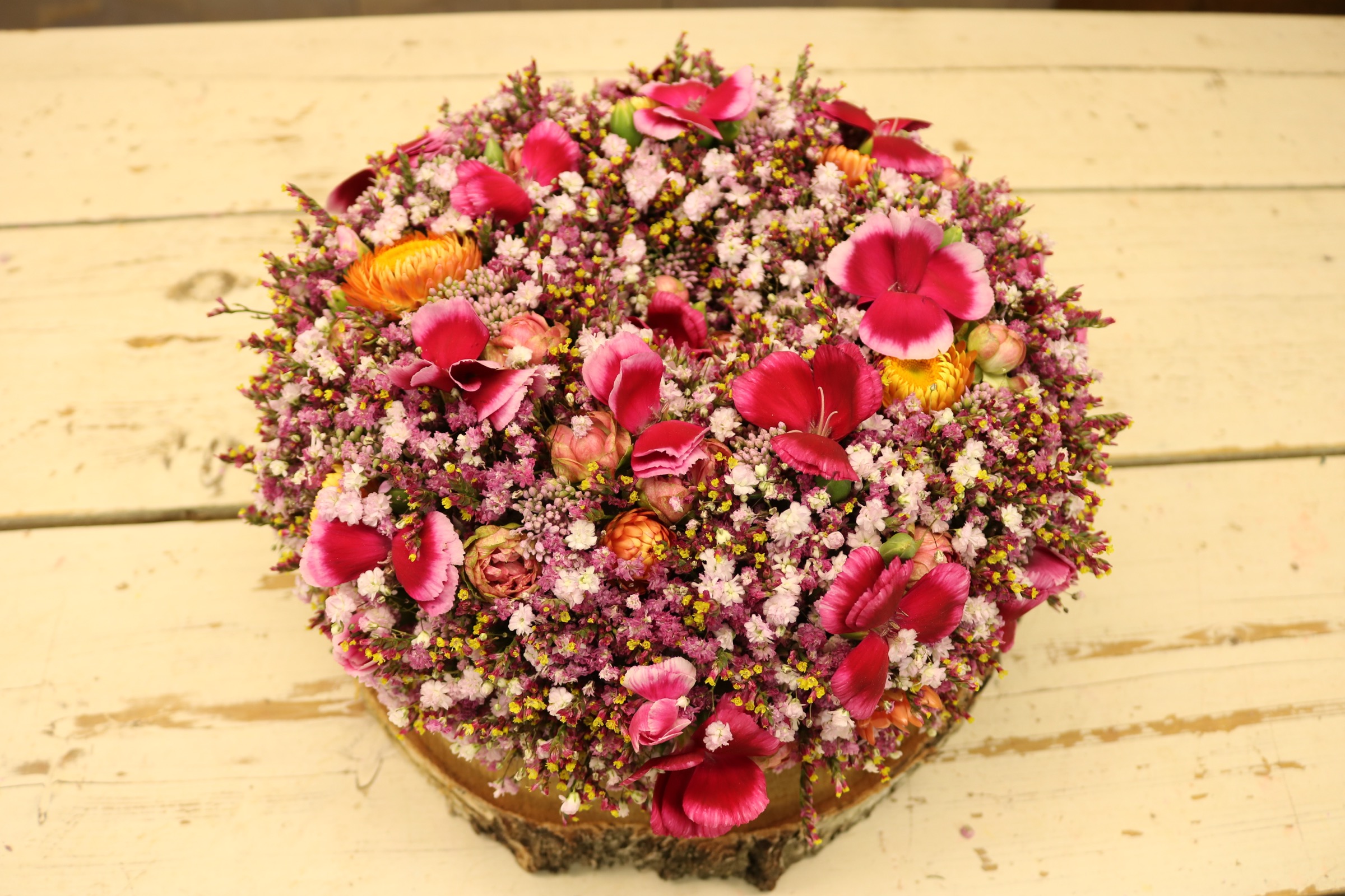 summer flower cake