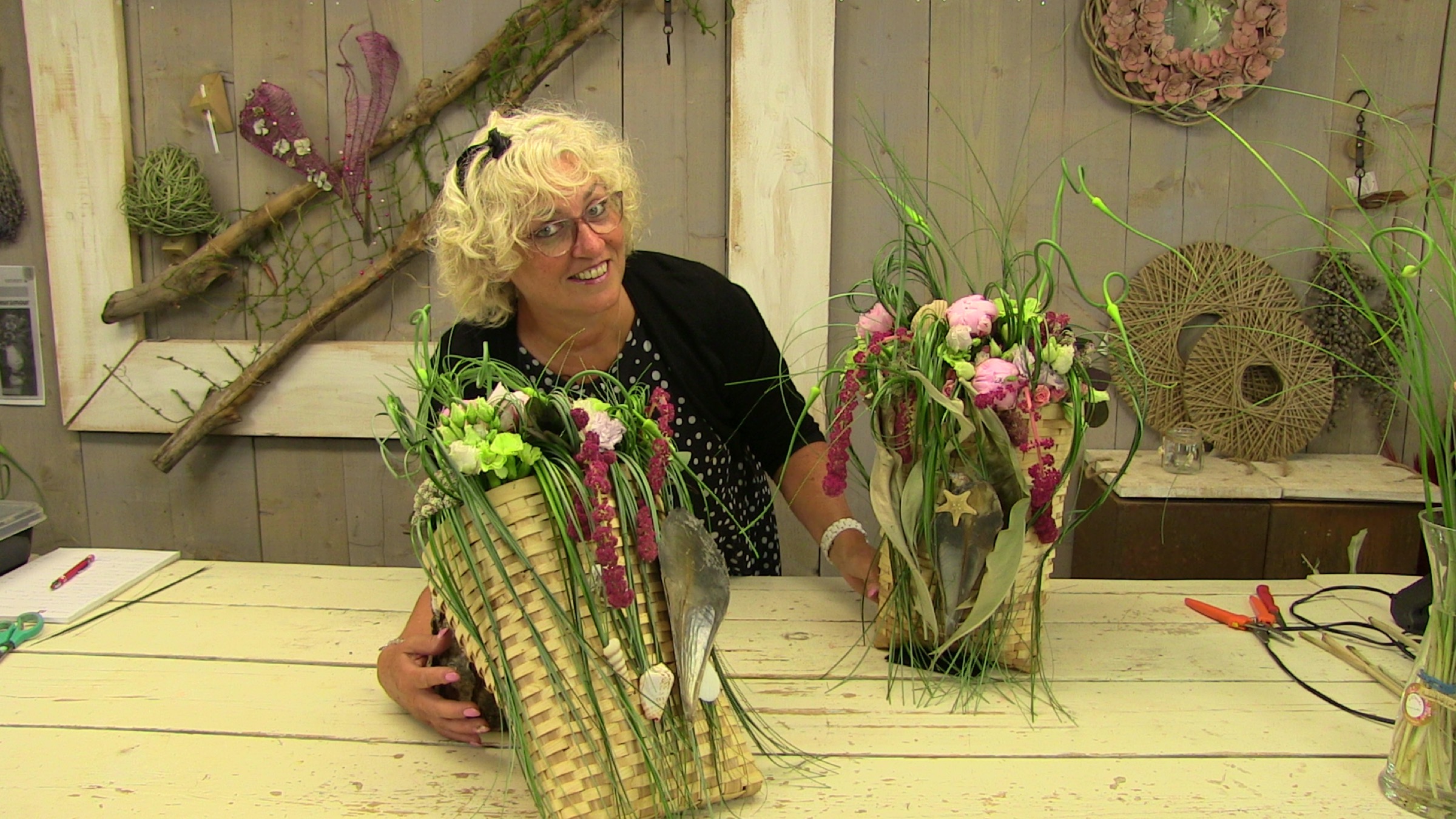 How to create a flowerarrangement?